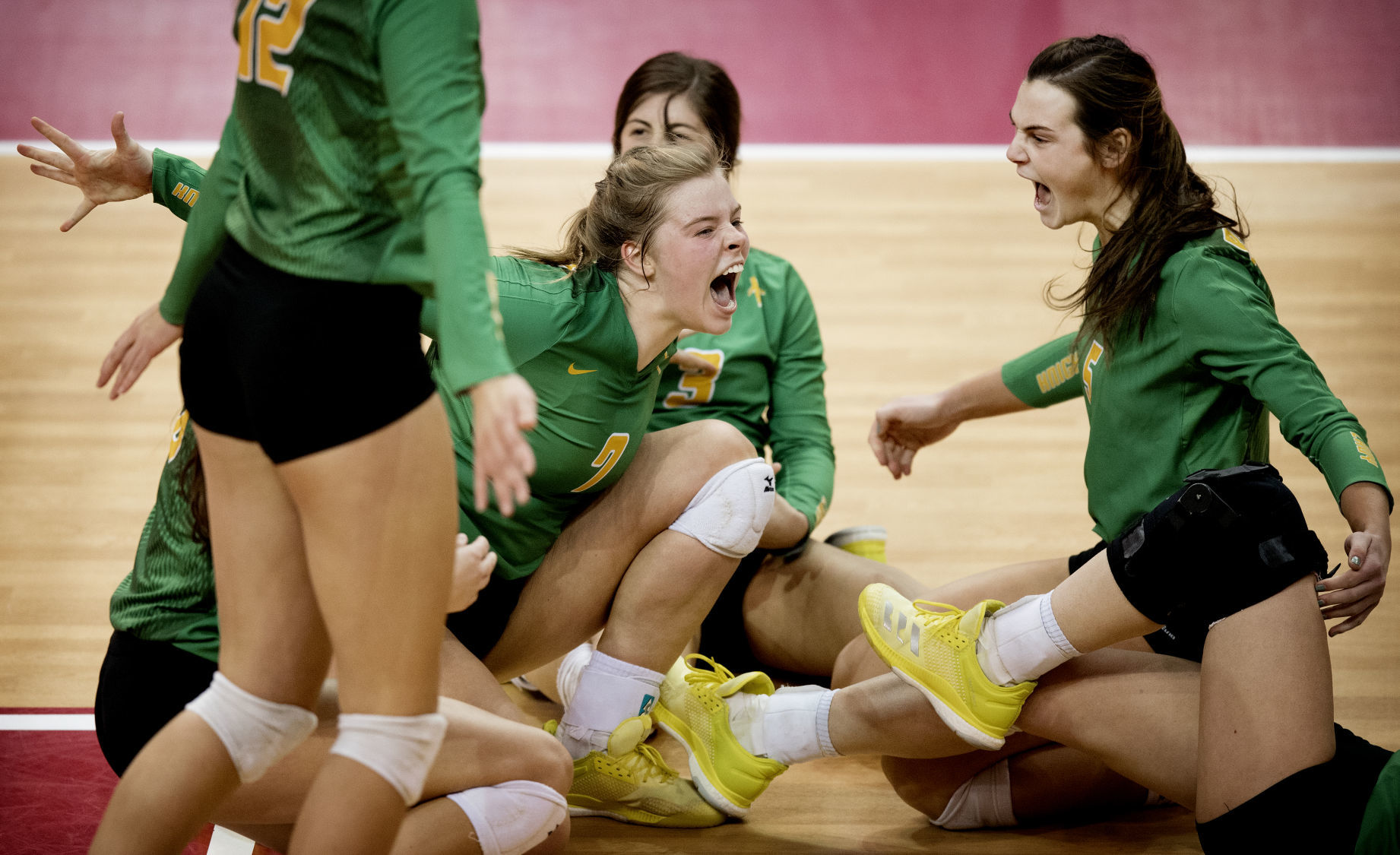 Archbishop Bergan vs. Humphrey/LHF, Class D-1 State Volleyball Championship, 11.10.18